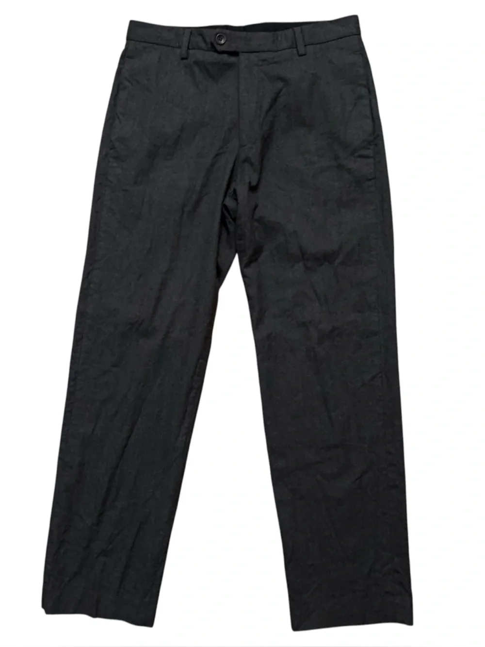 Banana Republic Dress Pants Mens Size 33x32 (Fits 33x31) Gavin 100% Wool Gray